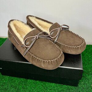Australia Luxe Collective,Prost, cow suede Moccasin, NEW size 6